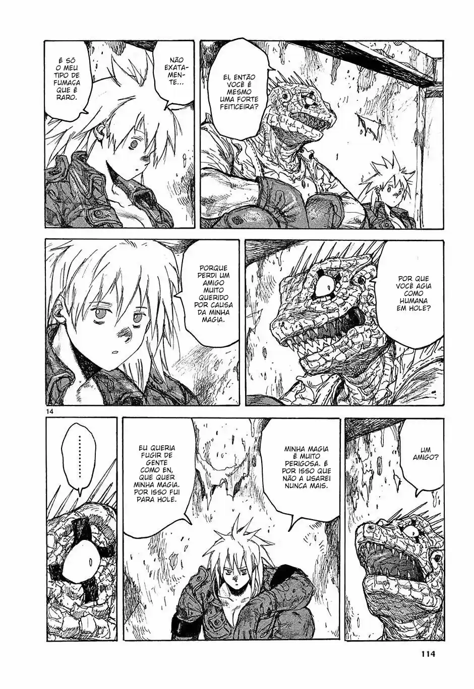Read Dorohedoro pt Manga Online