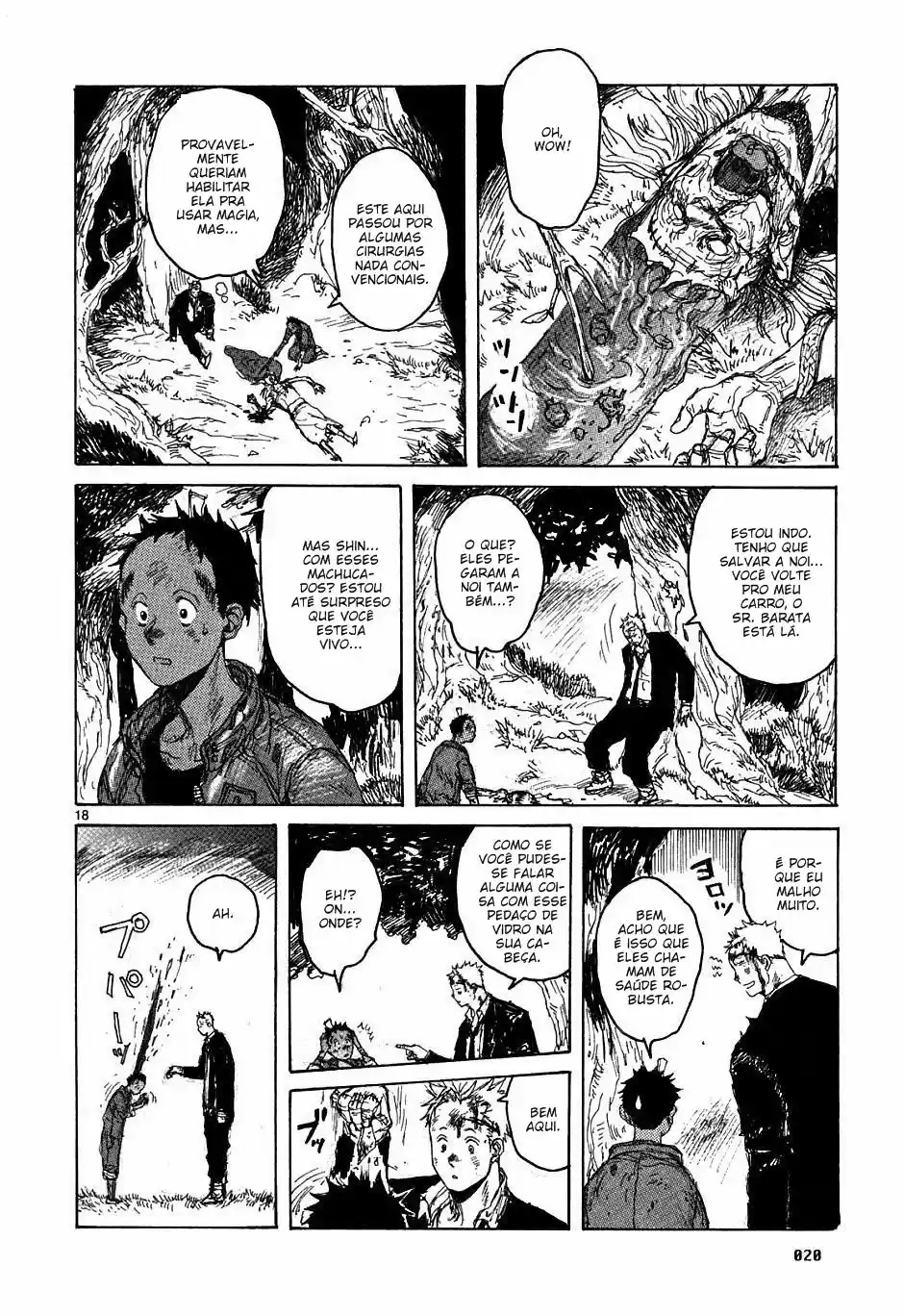 Read Dorohedoro pt Manga Online