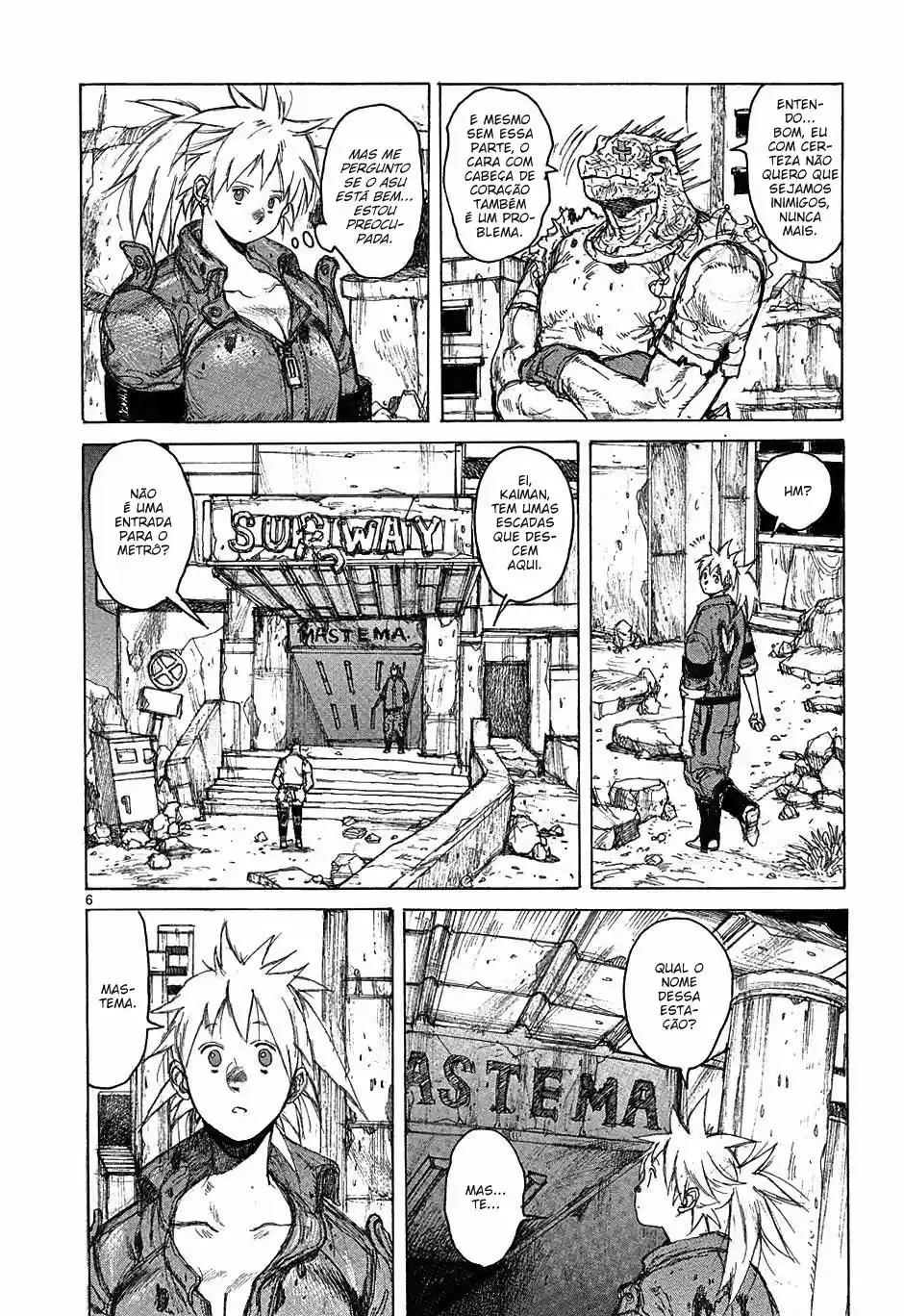 Read Dorohedoro pt Manga Online