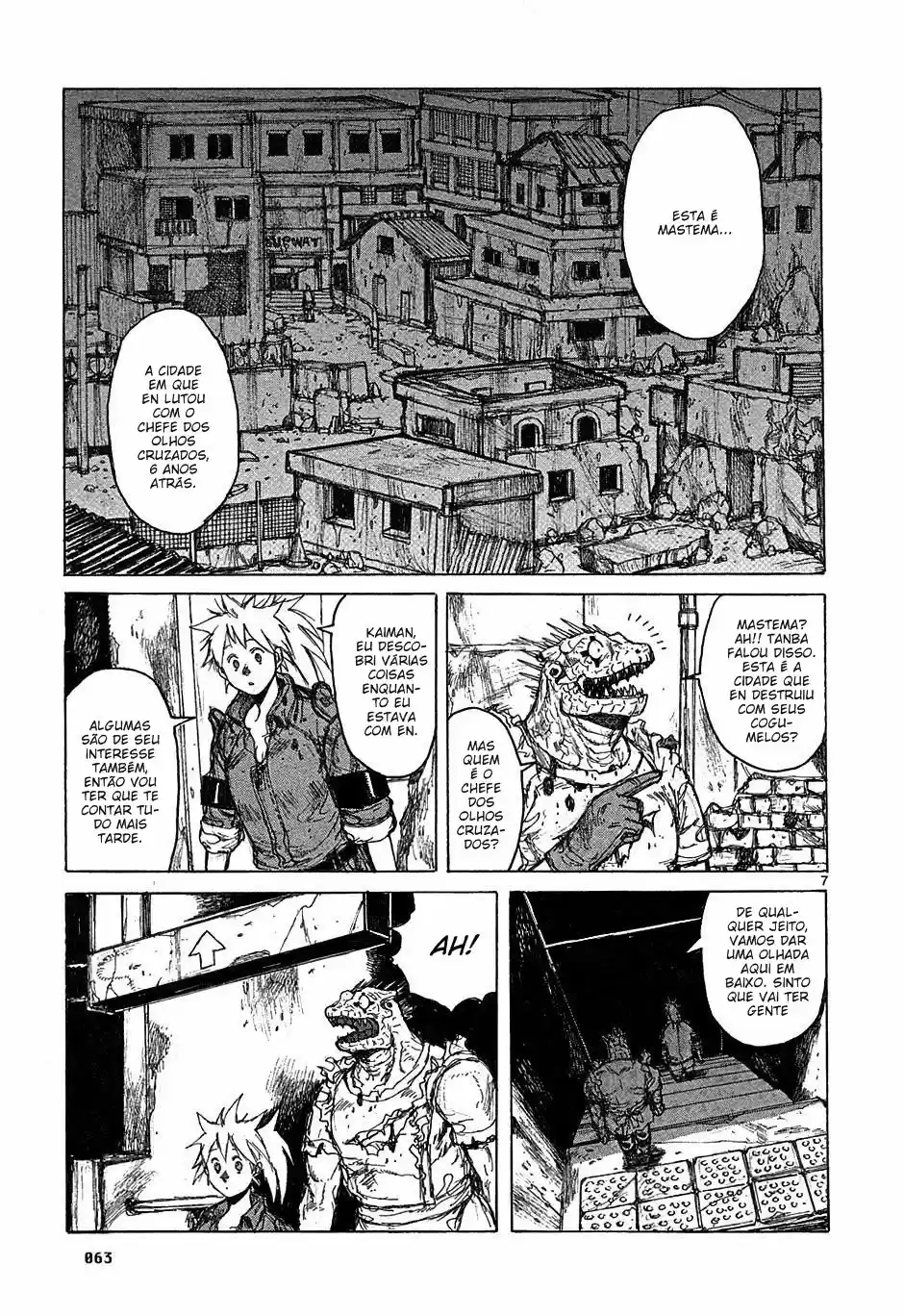 Read Dorohedoro pt Manga Online