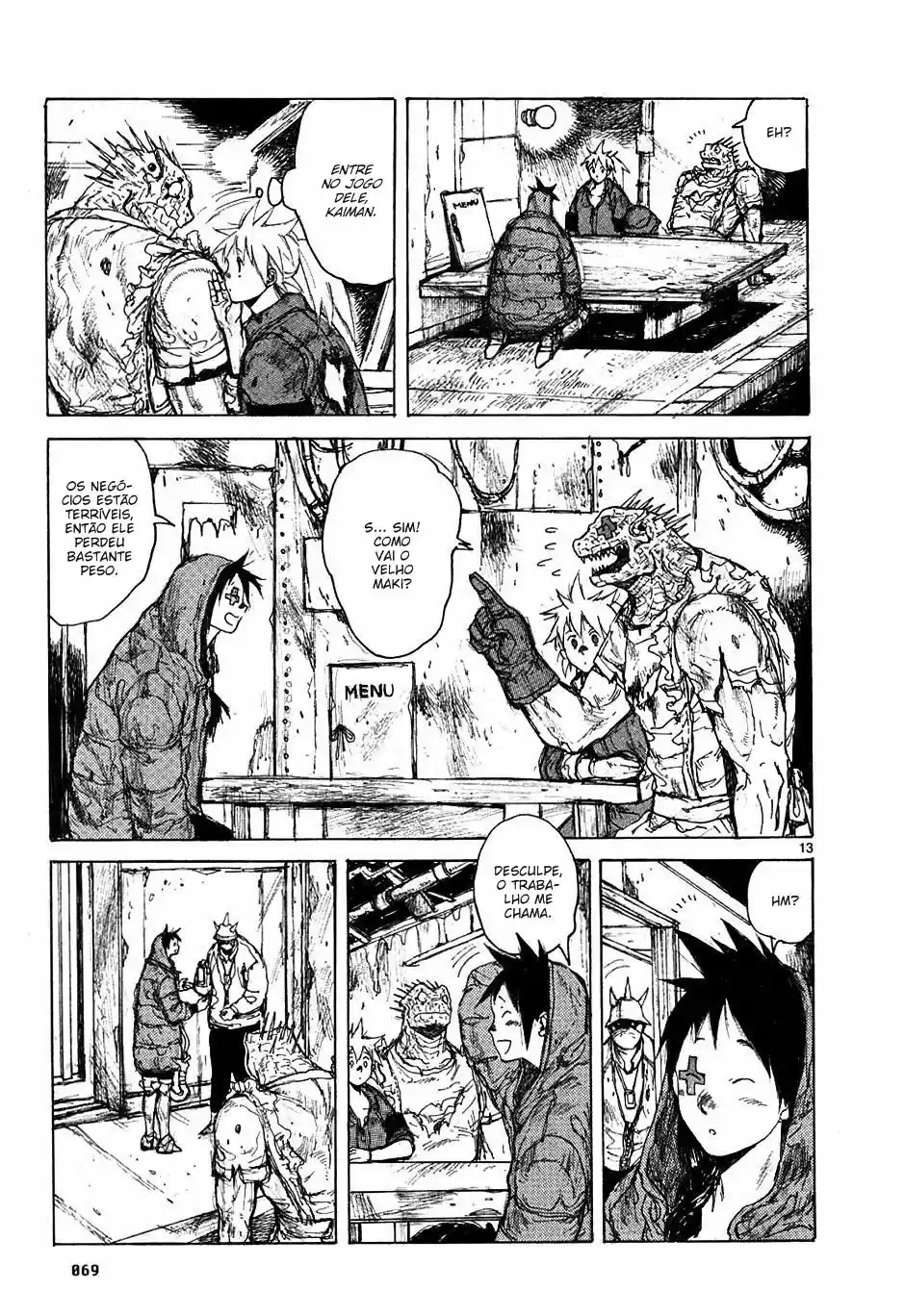 Read Dorohedoro pt Manga Online
