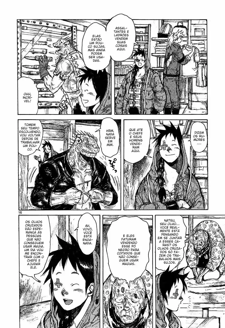 Read Dorohedoro pt Manga Online