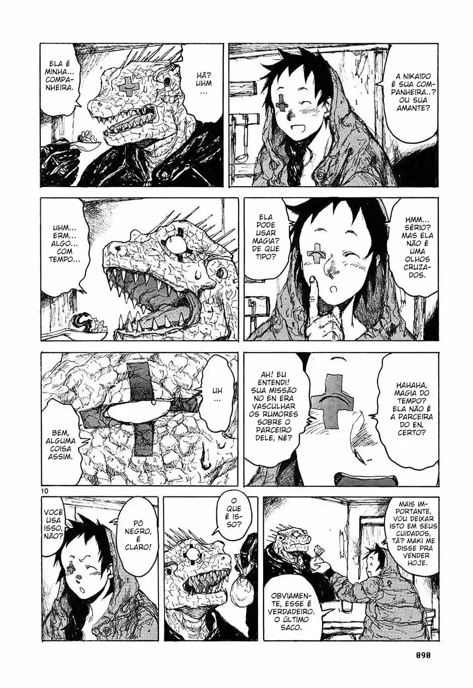 Read Dorohedoro pt Manga Online