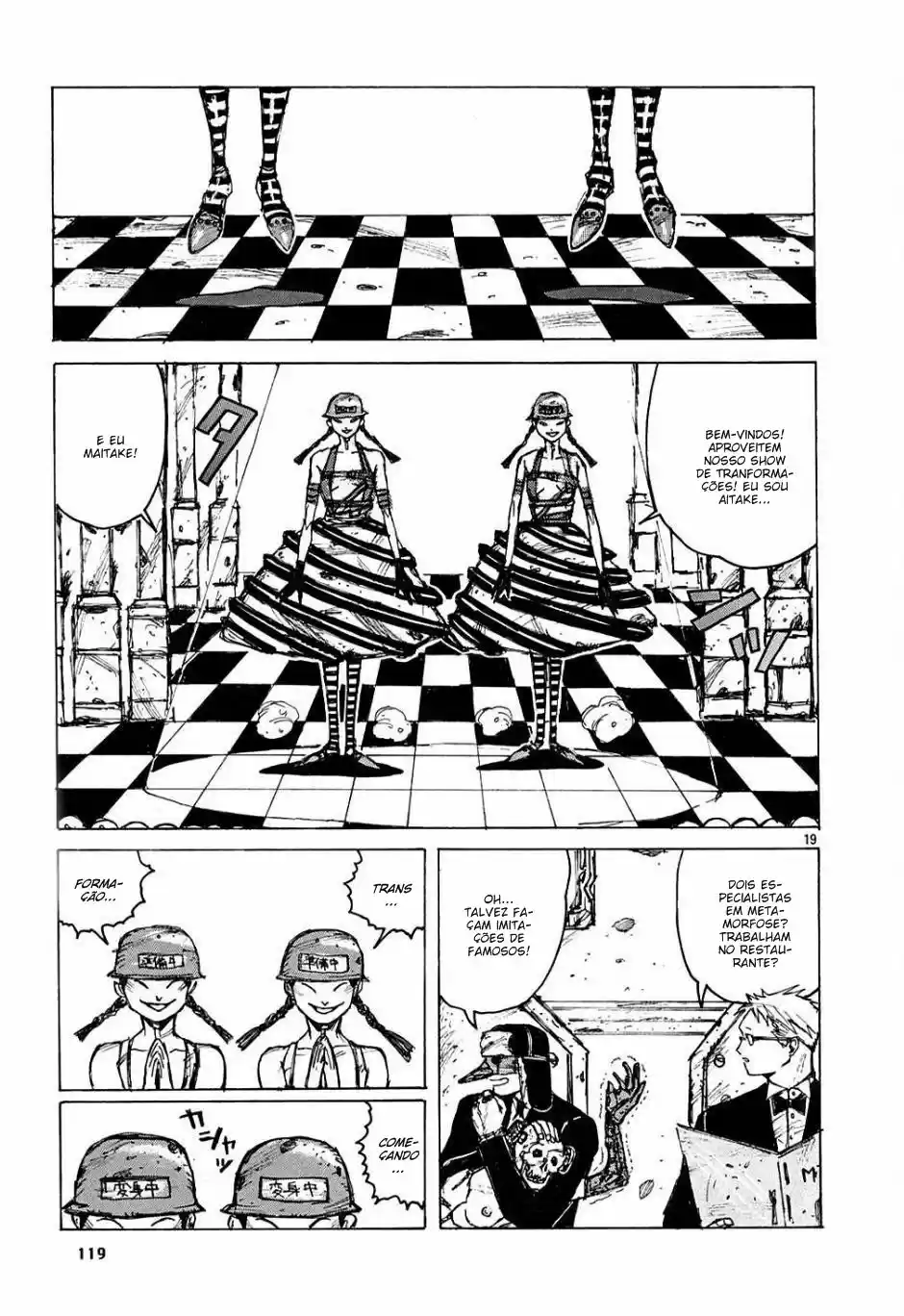 Read Dorohedoro pt Manga Online