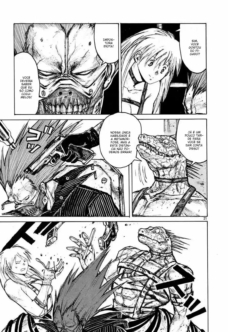 Read Dorohedoro pt Manga Online
