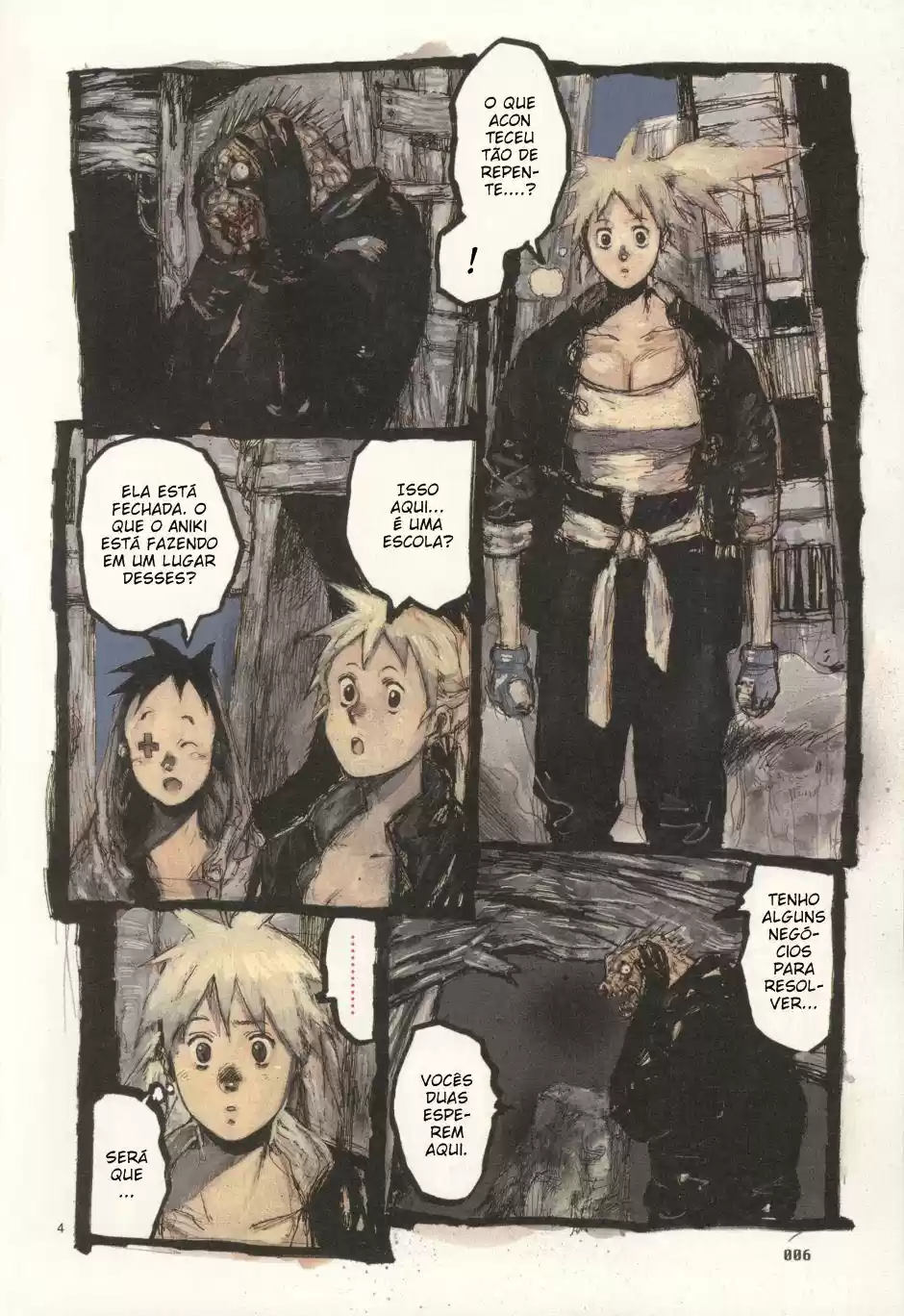 Read Dorohedoro pt Manga Online