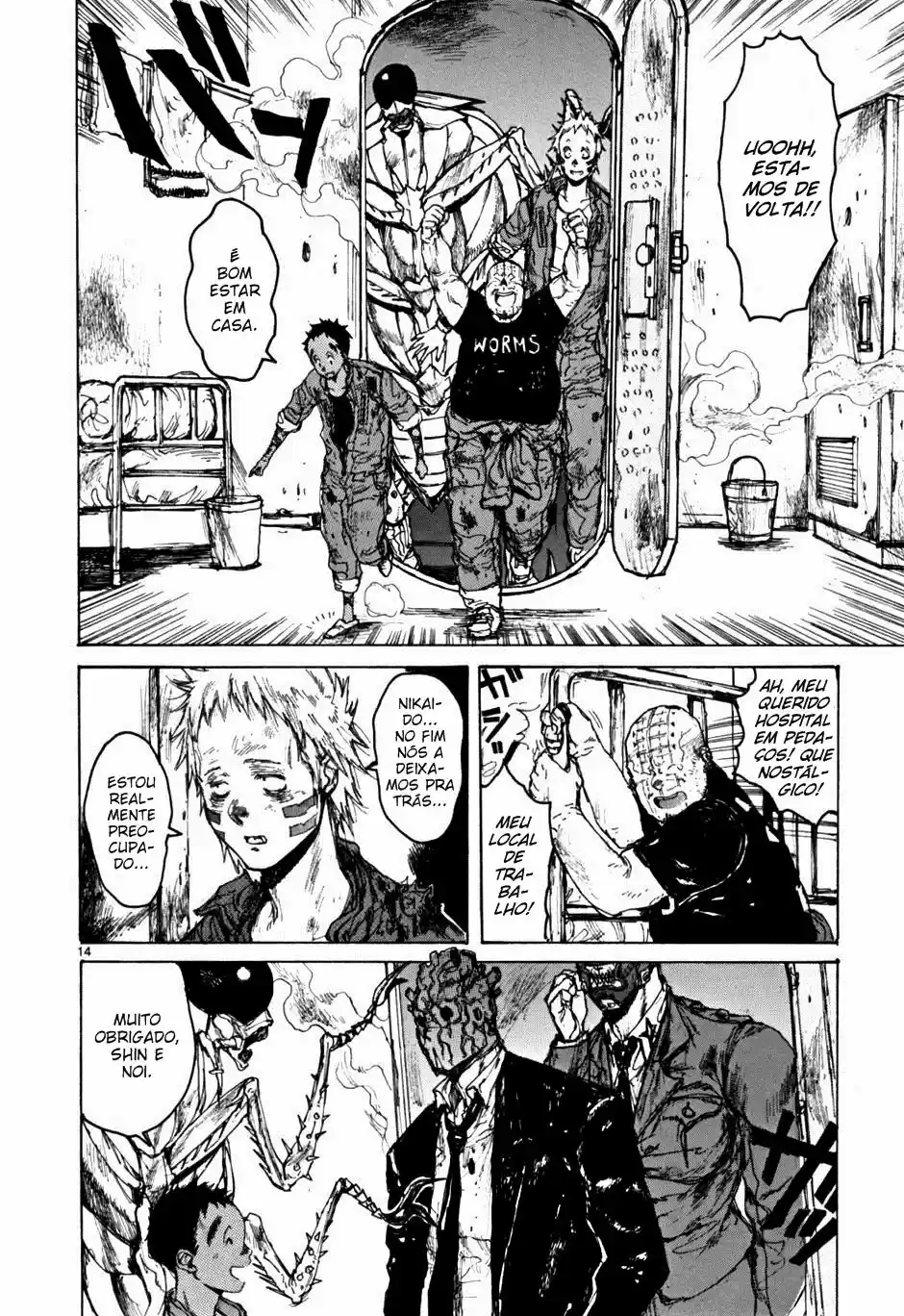 Read Dorohedoro pt Manga Online