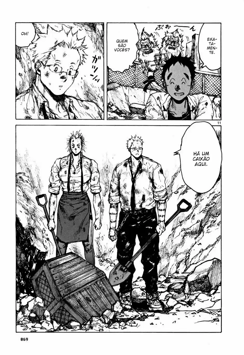 Read Dorohedoro pt Manga Online