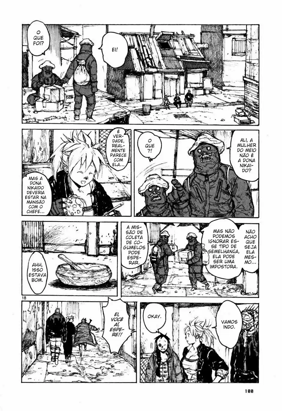 Read Dorohedoro pt Manga Online