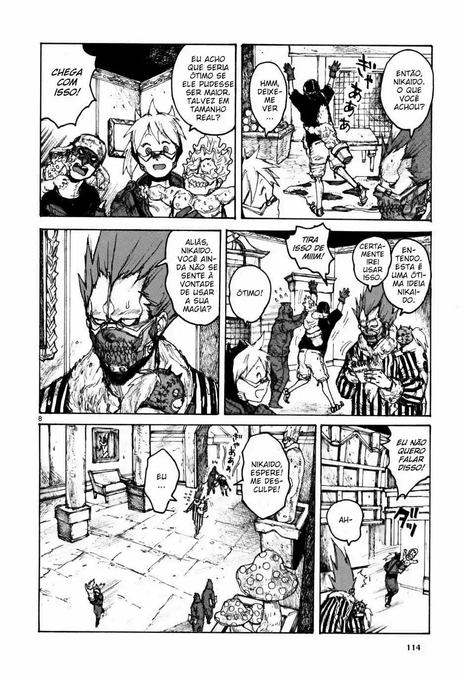 Read Dorohedoro pt Manga Online