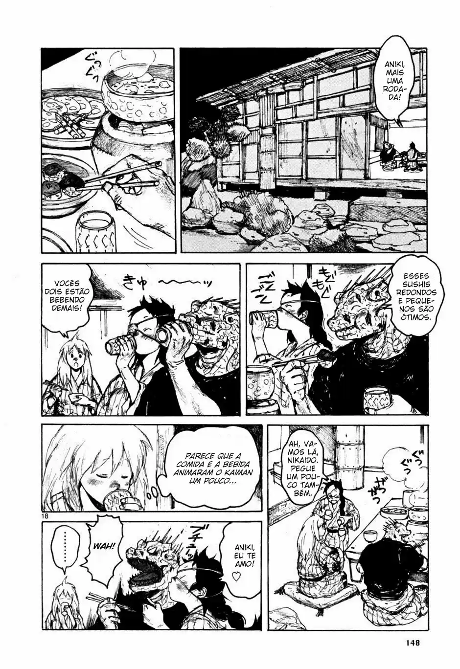 Read Dorohedoro pt Manga Online