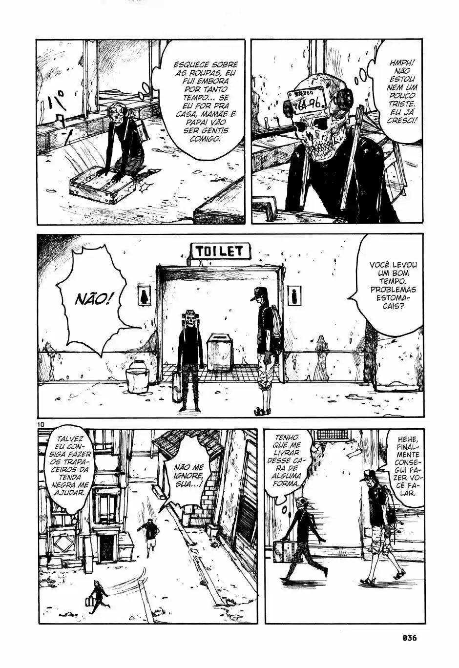 Read Dorohedoro pt Manga Online