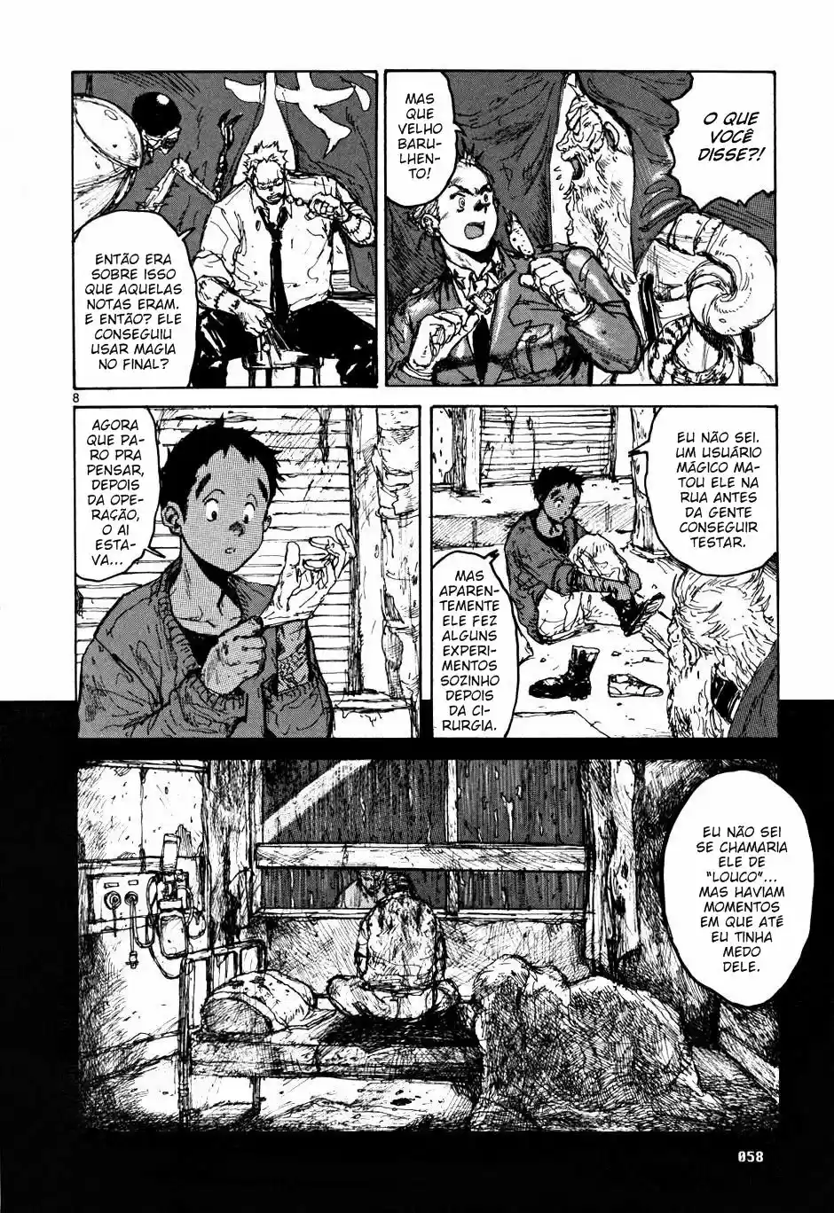 Read Dorohedoro pt Manga Online