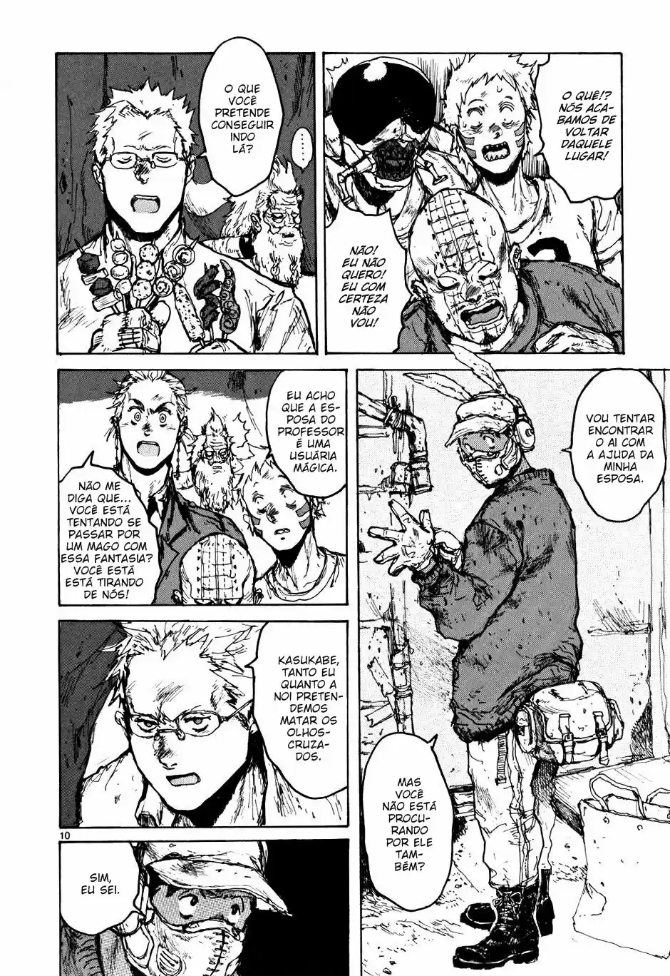 Read Dorohedoro pt Manga Online
