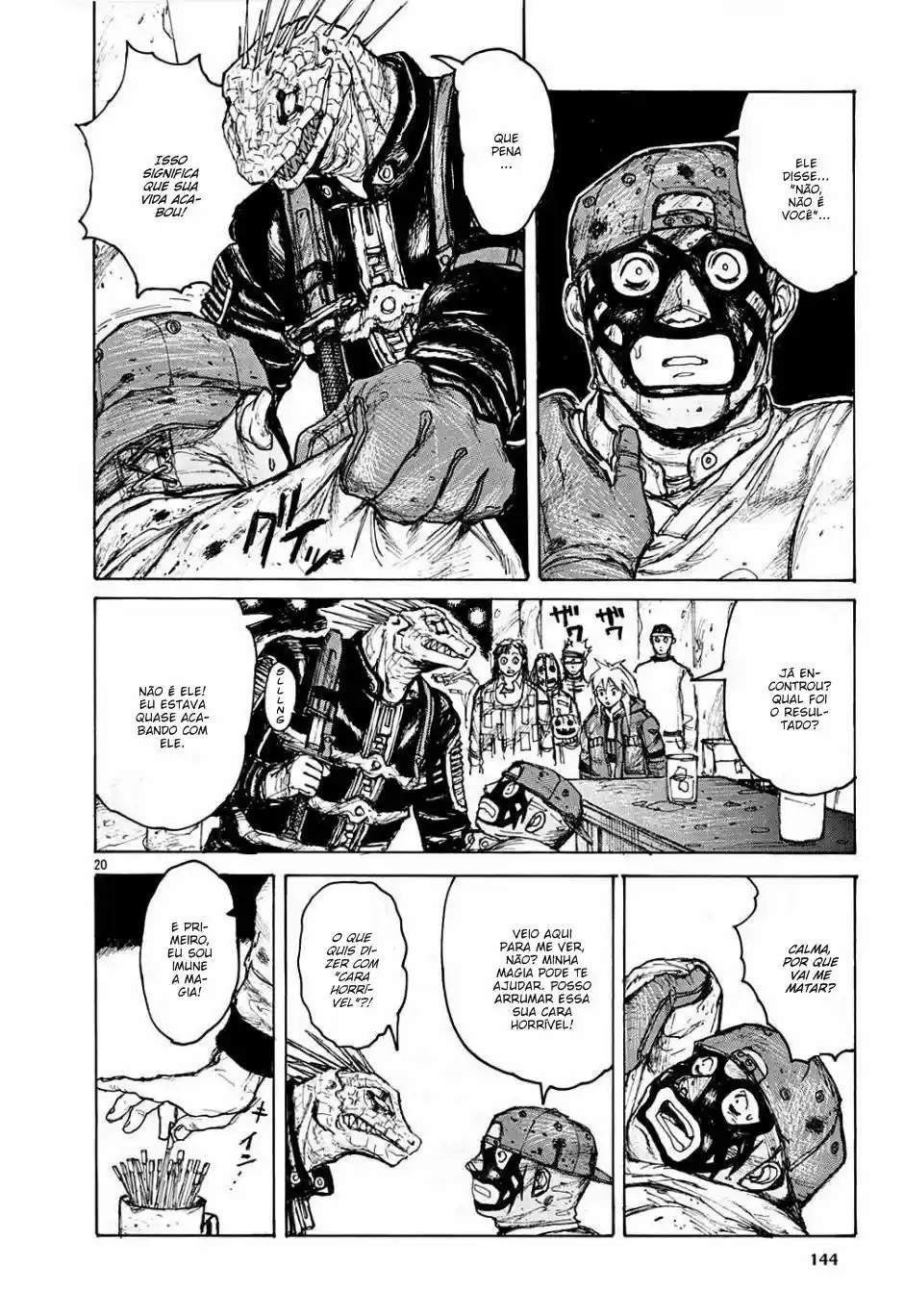 Read Dorohedoro pt Manga Online