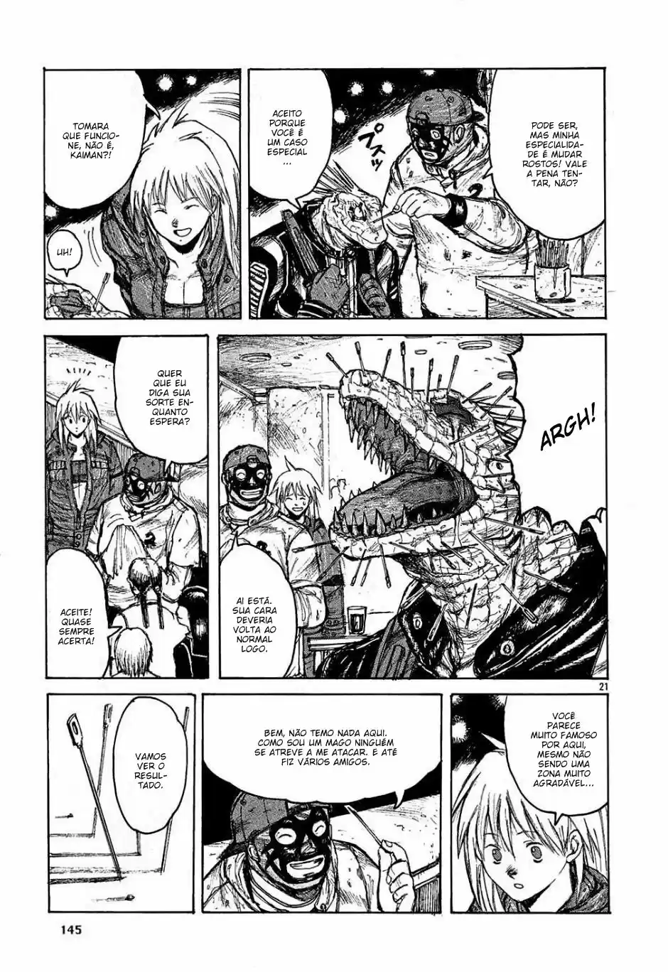 Read Dorohedoro pt Manga Online