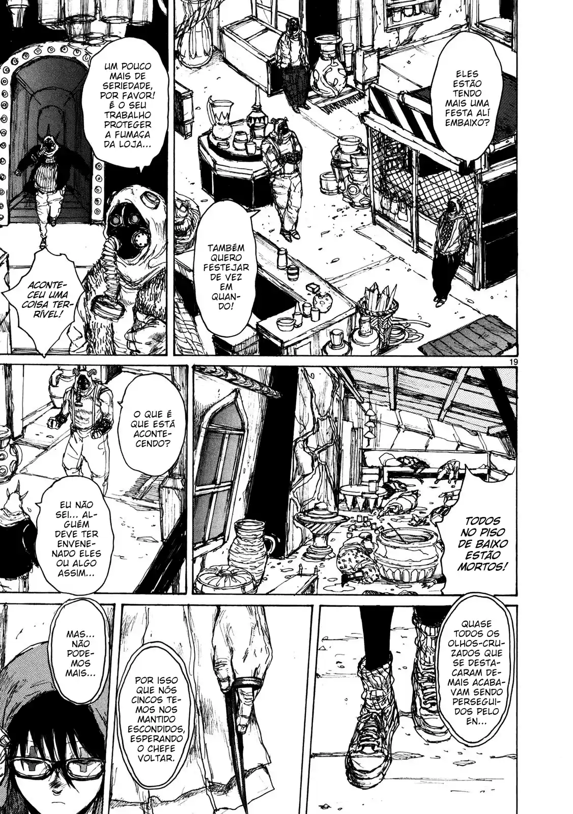 Read Dorohedoro pt Manga Online