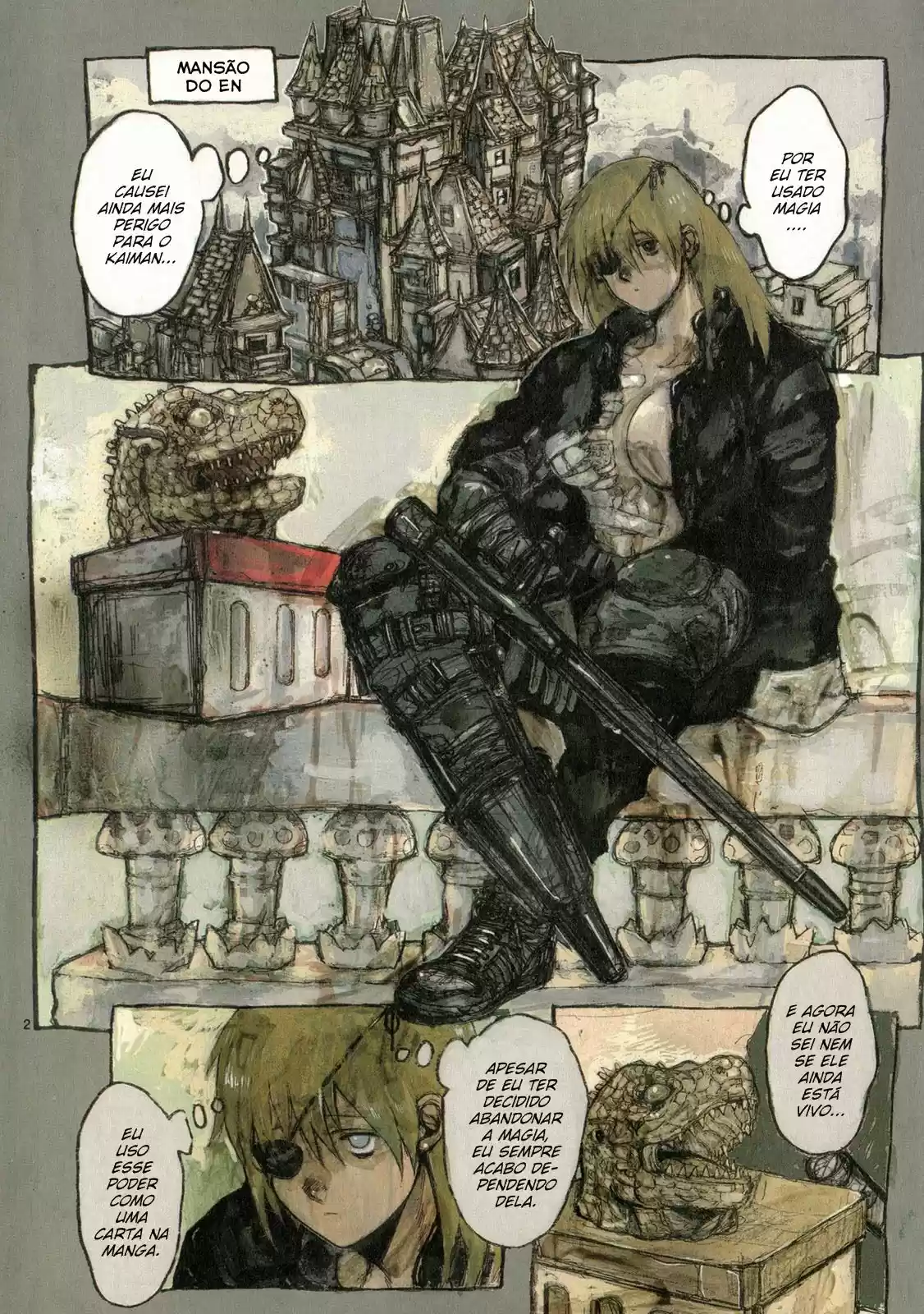 Read Dorohedoro pt Manga Online