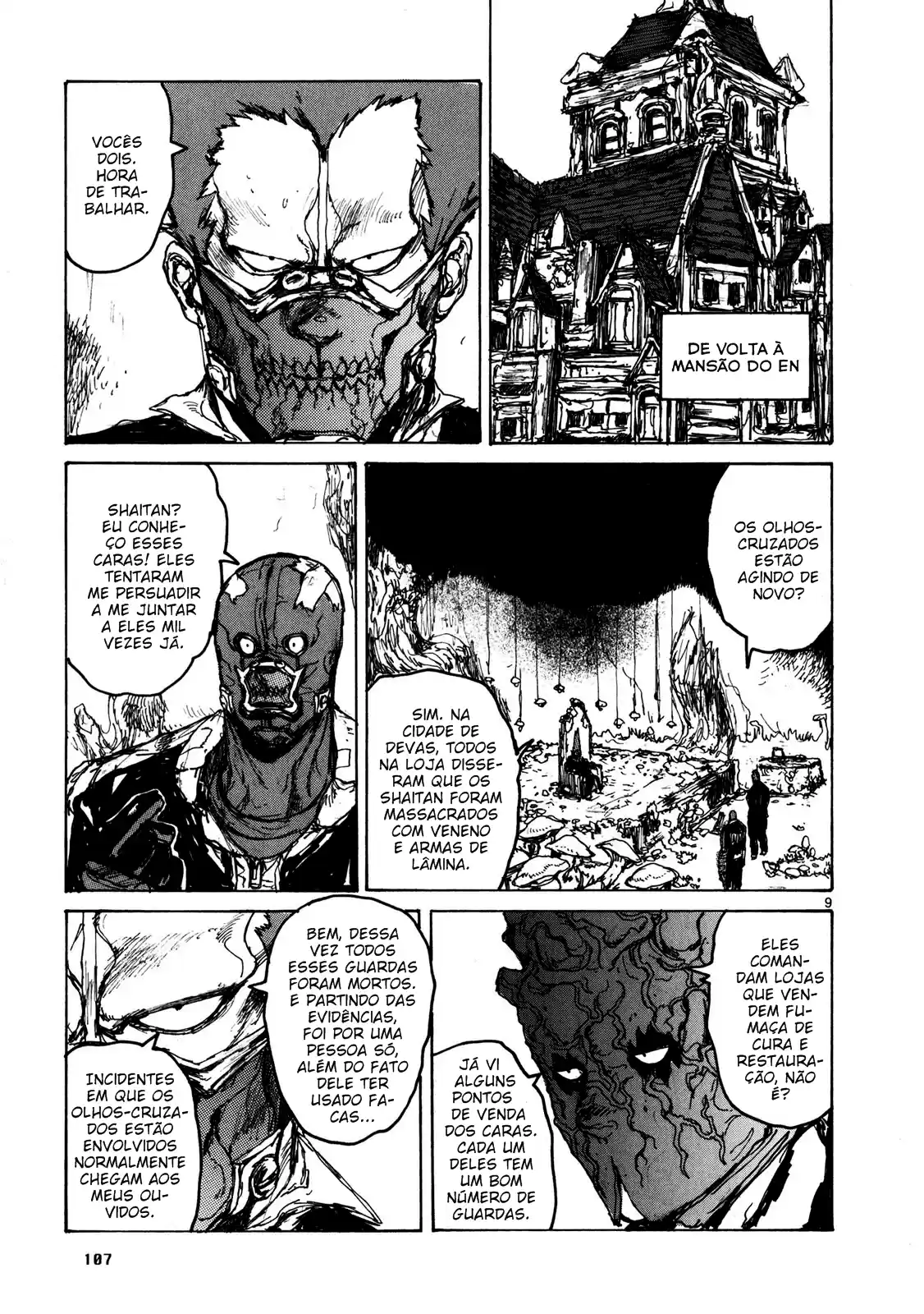 Read Dorohedoro pt Manga Online