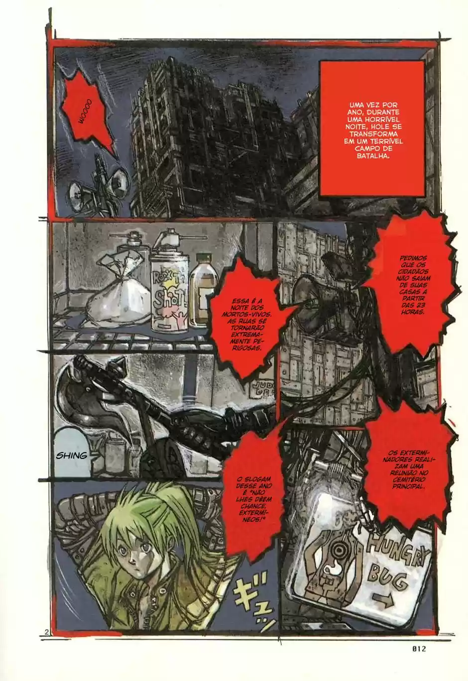 Read Dorohedoro pt Manga Online