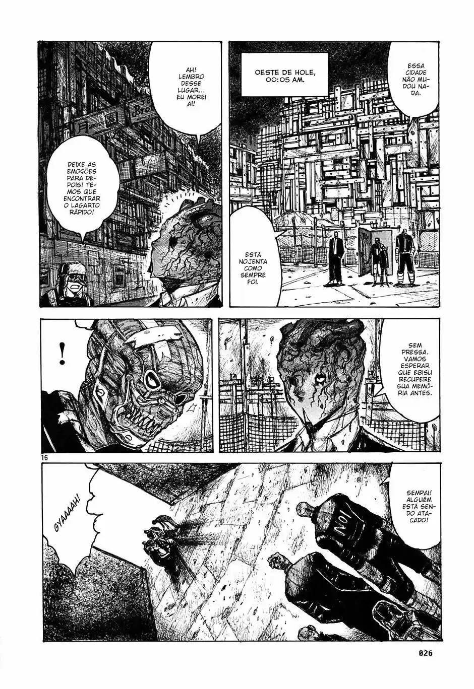 Read Dorohedoro pt Manga Online