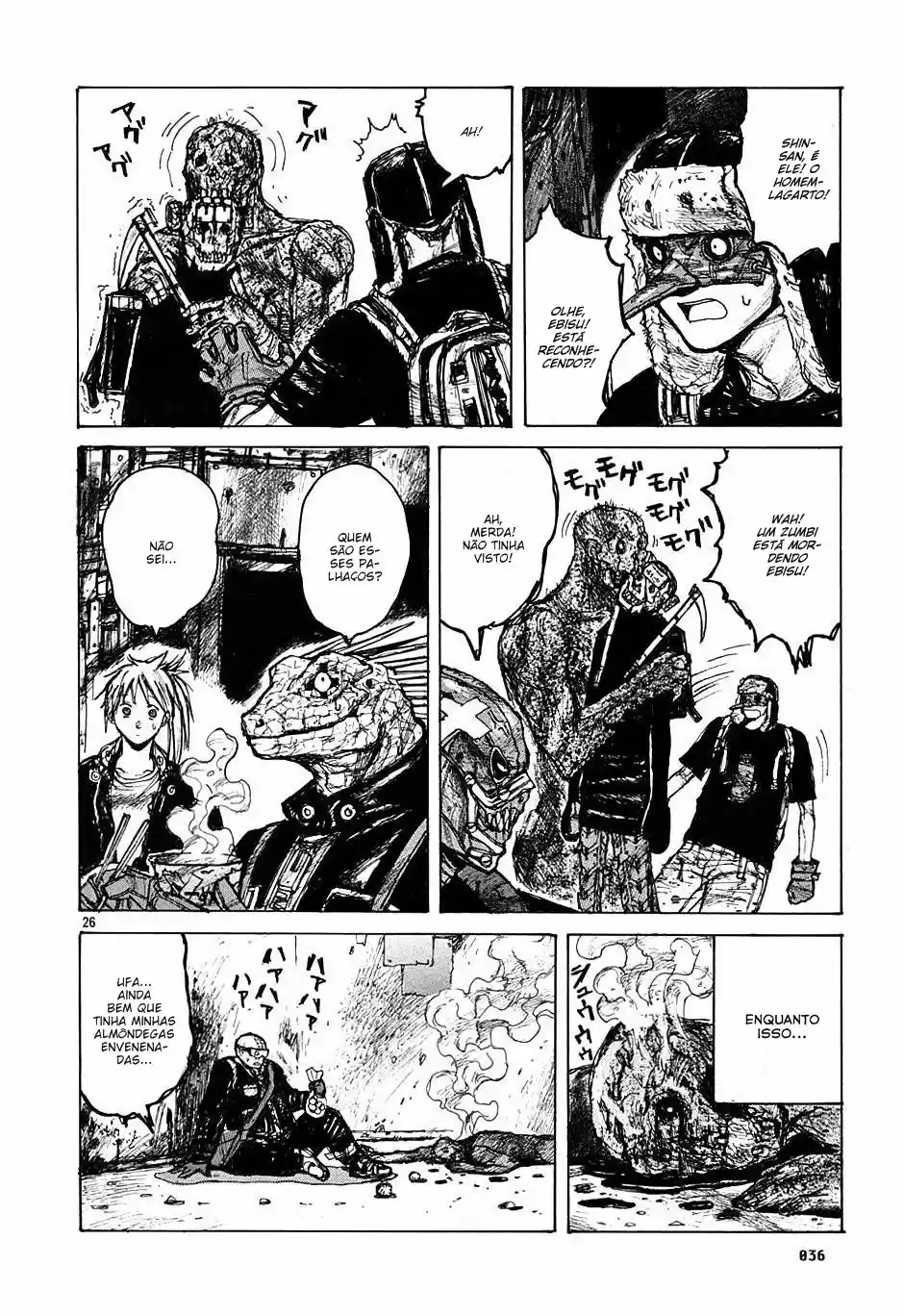 Read Dorohedoro pt Manga Online
