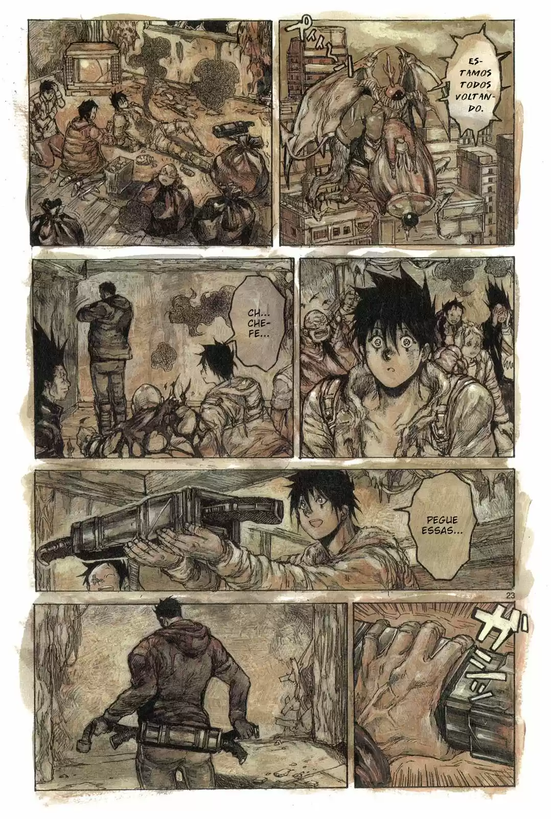 Read Dorohedoro pt Manga Online