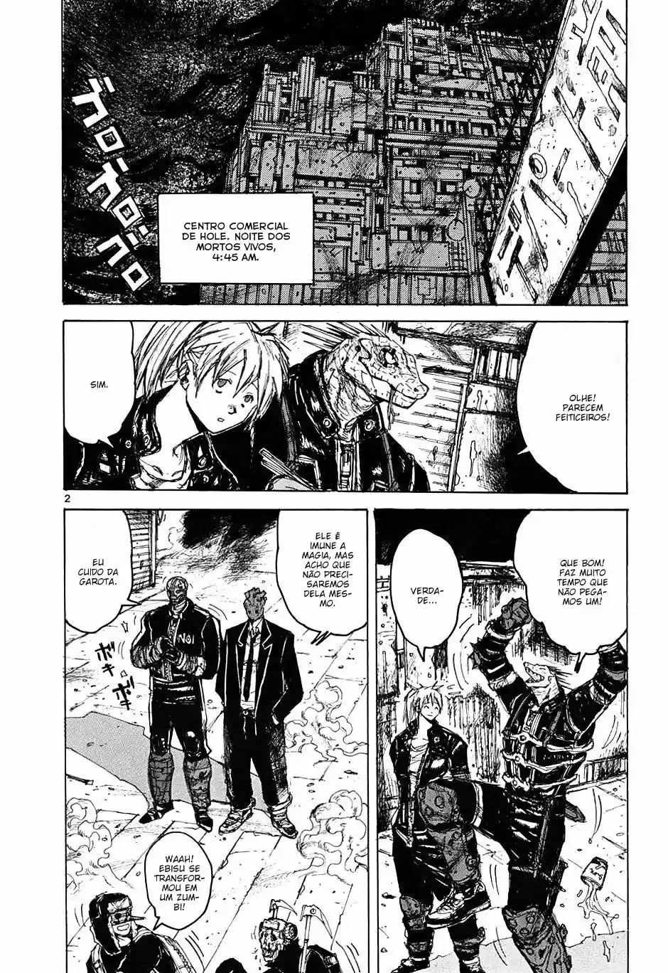 Read Dorohedoro pt Manga Online