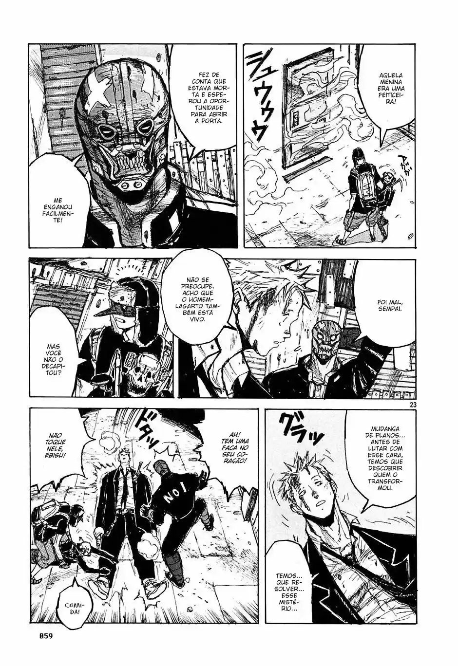 Read Dorohedoro pt Manga Online