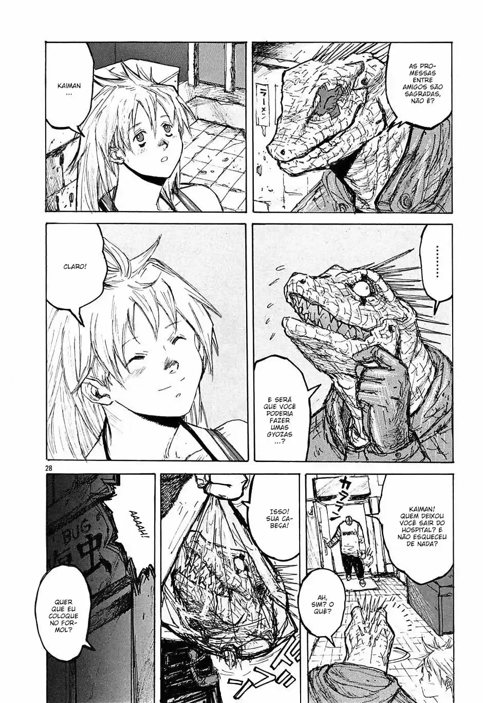 Read Dorohedoro pt Manga Online
