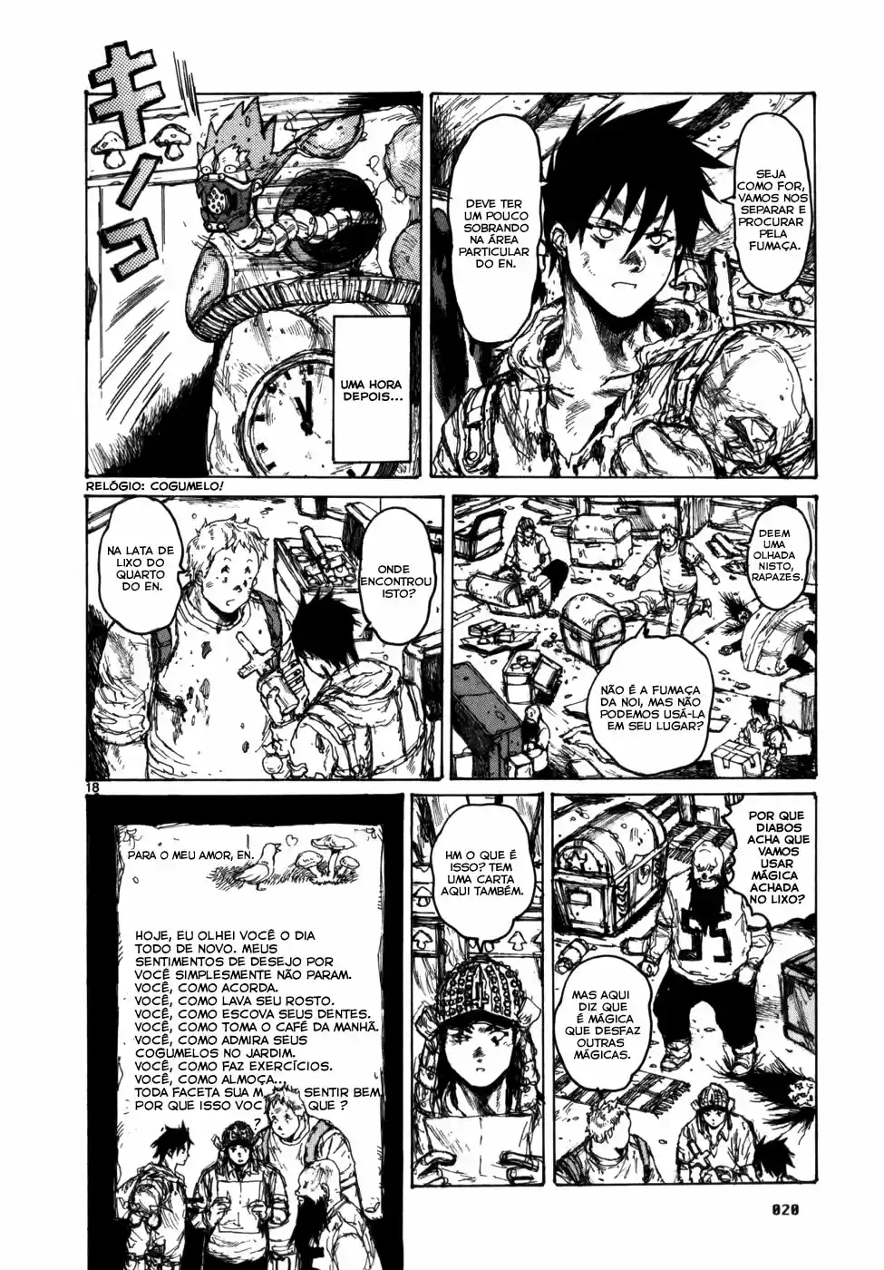 Read Dorohedoro pt Manga Online