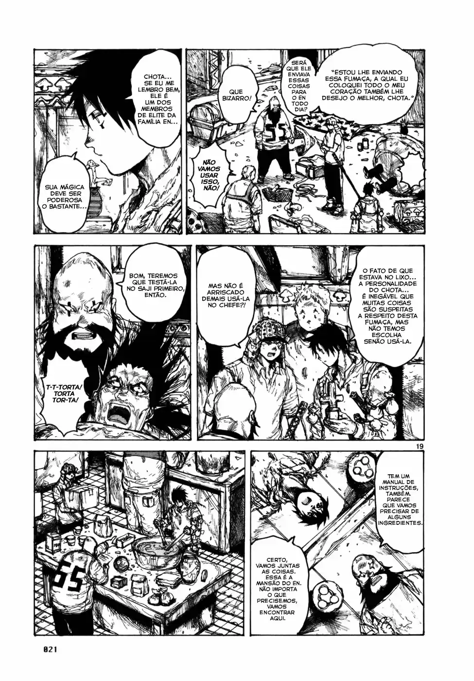 Read Dorohedoro pt Manga Online