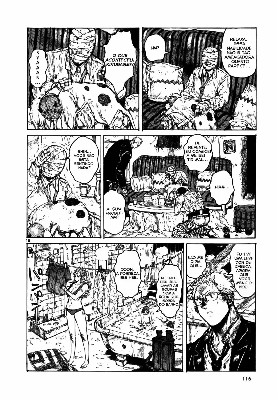 Read Dorohedoro pt Manga Online