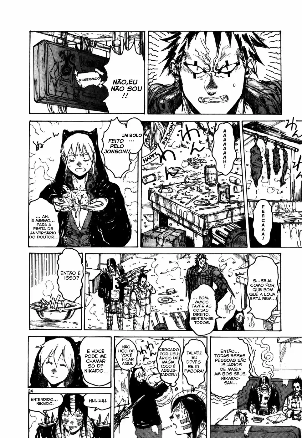 Read Dorohedoro pt Manga Online