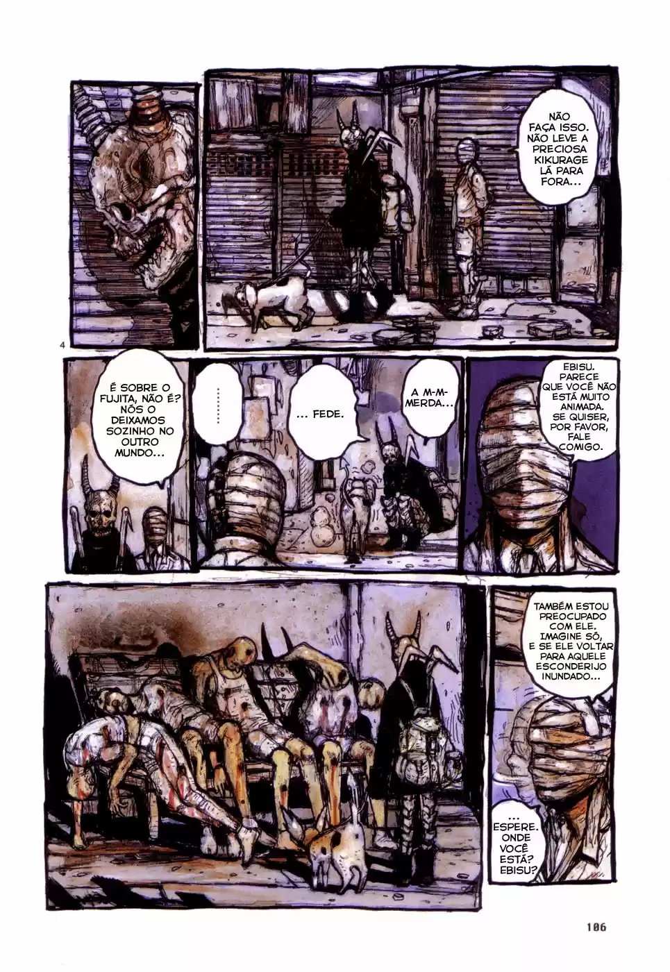 Read Dorohedoro pt Manga Online