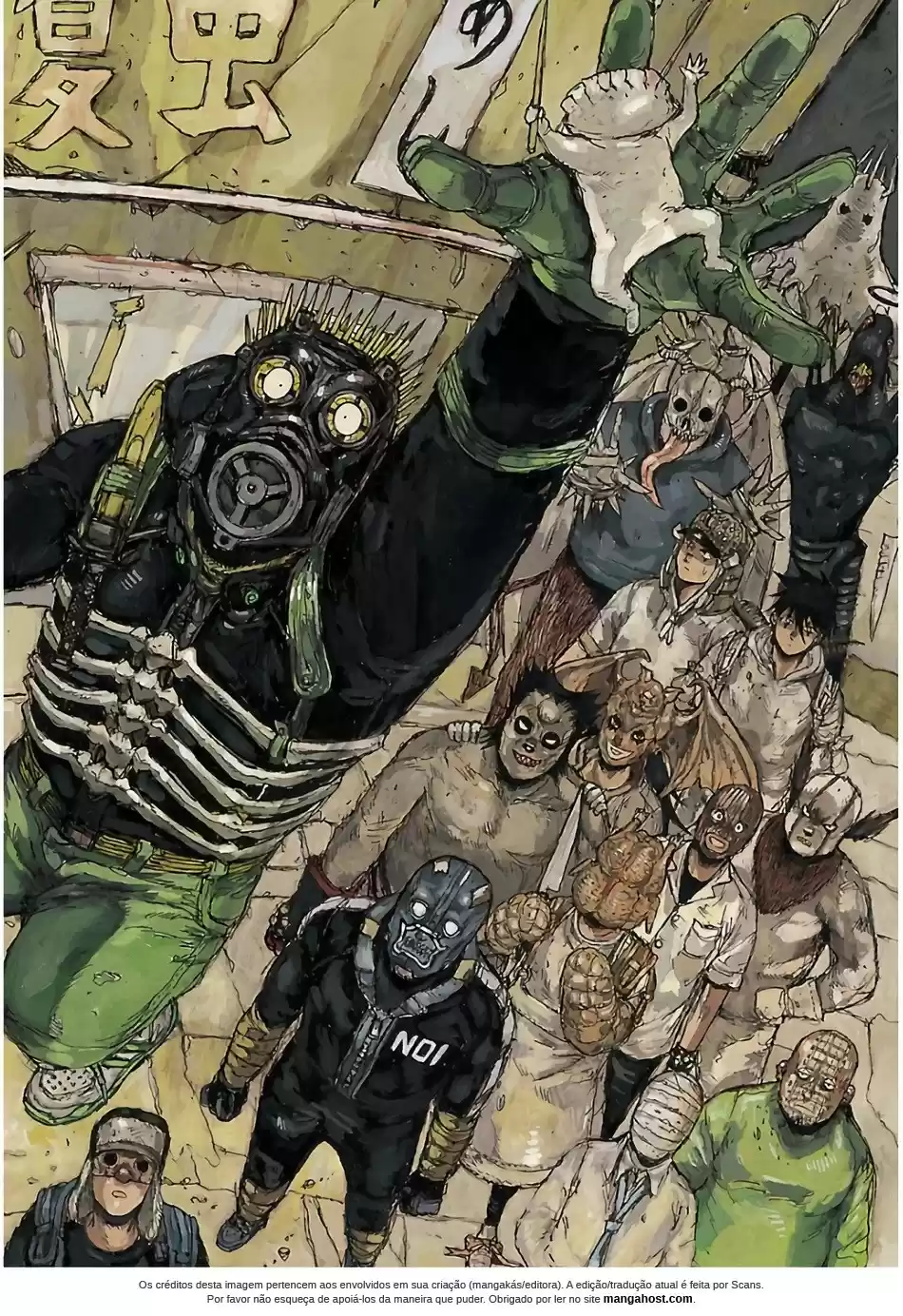 Read Dorohedoro pt Manga Online
