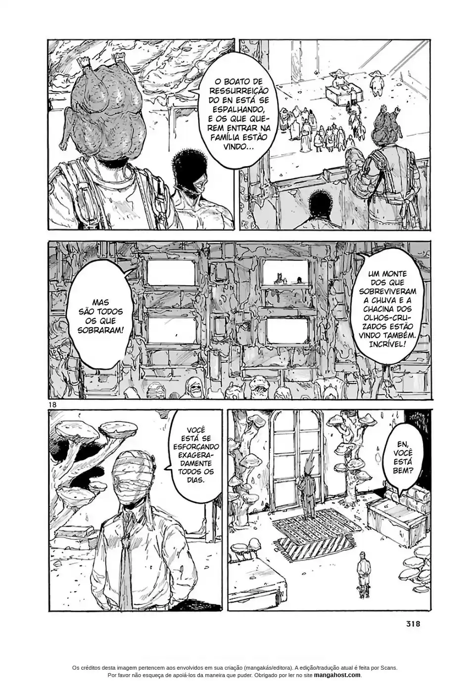 Read Dorohedoro pt Manga Online