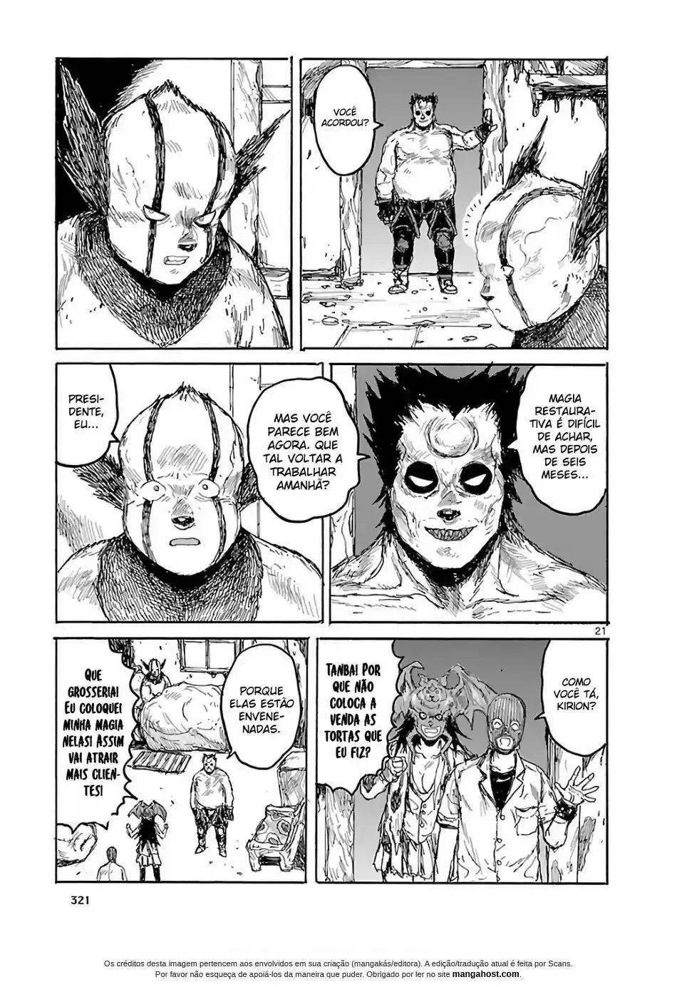Read Dorohedoro pt Manga Online
