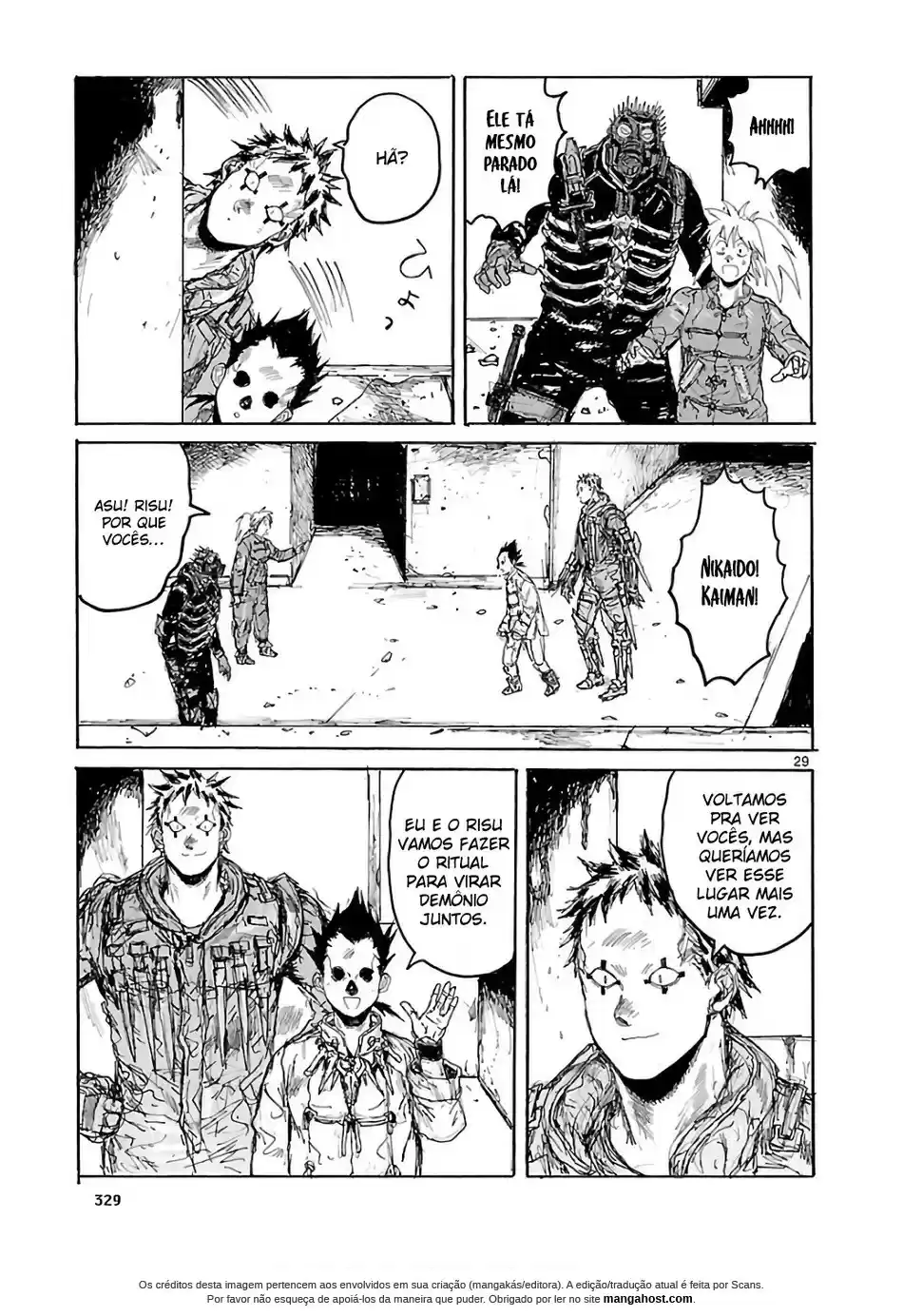 Read Dorohedoro pt Manga Online