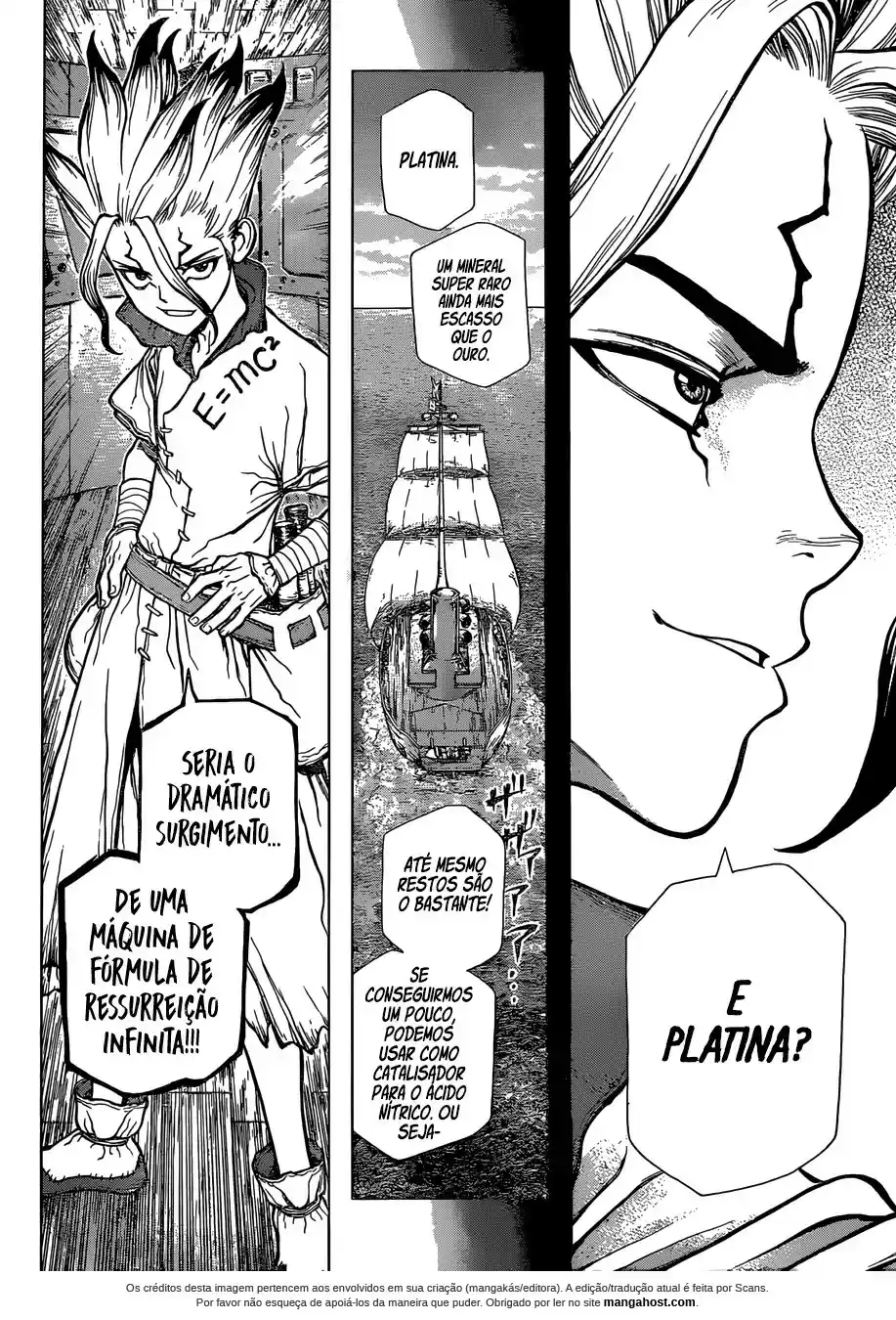 Read Dr Stone pt Manga Online