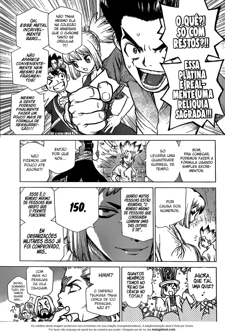 Read Dr Stone pt Manga Online