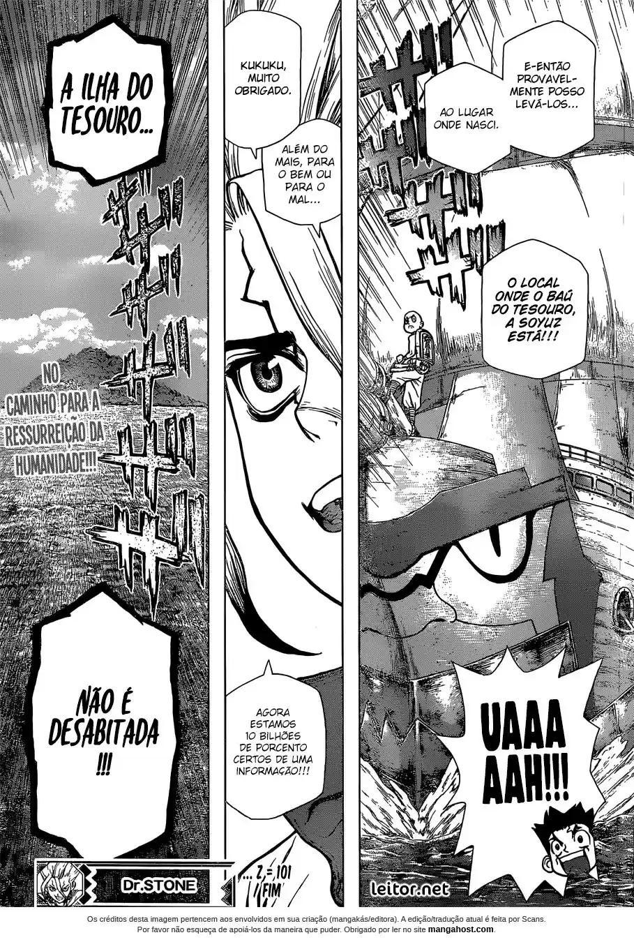 Read Dr Stone pt Manga Online