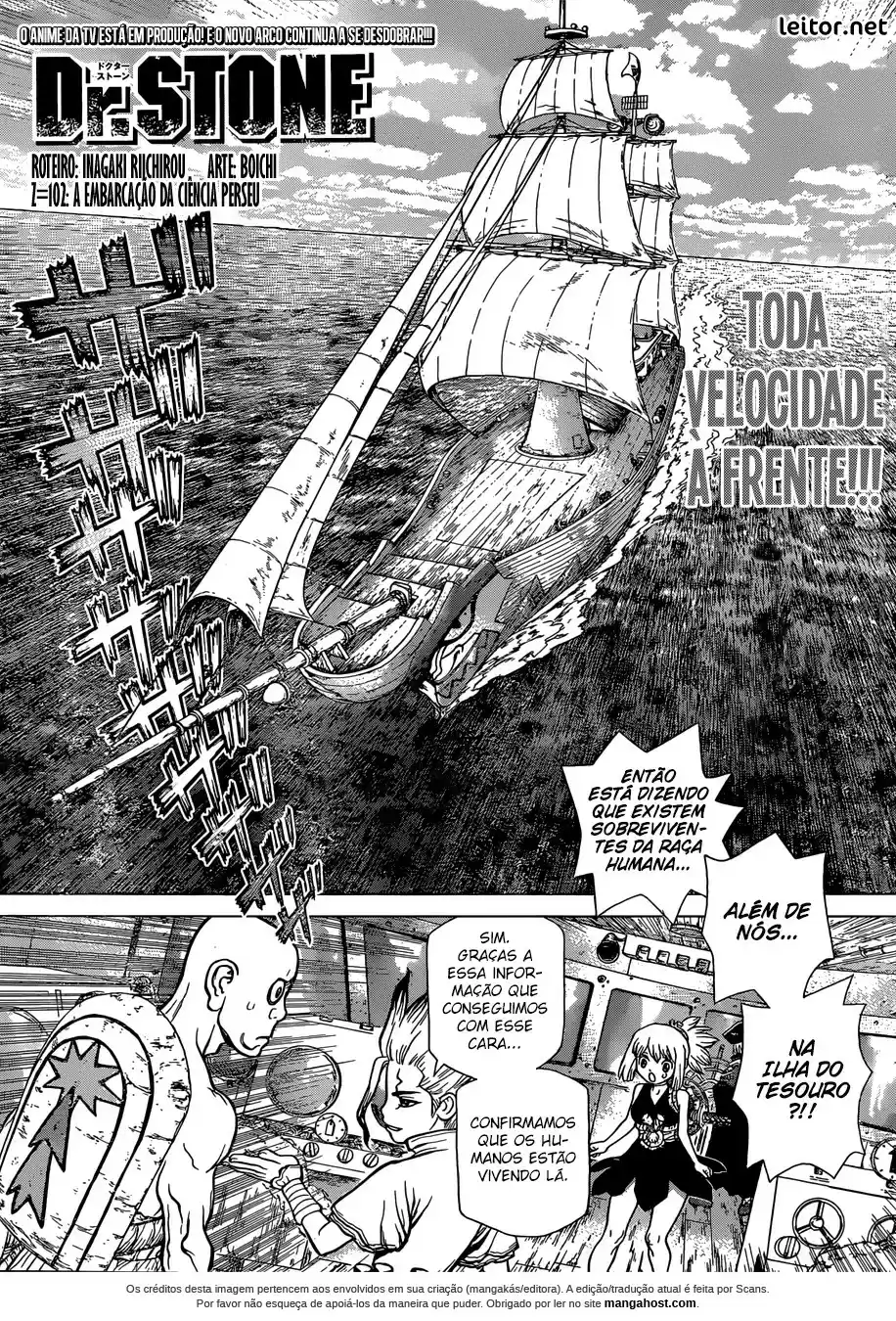 Read Dr Stone pt Manga Online