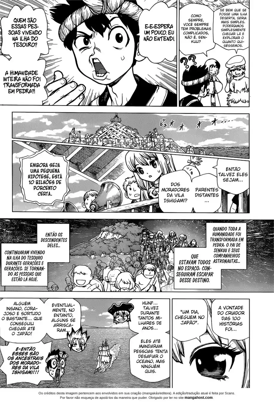 Read Dr Stone pt Manga Online