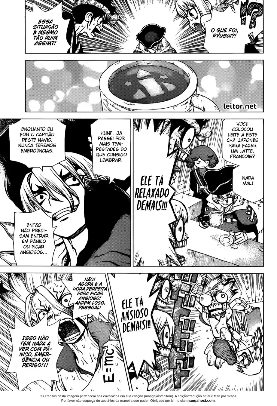 Read Dr Stone pt Manga Online