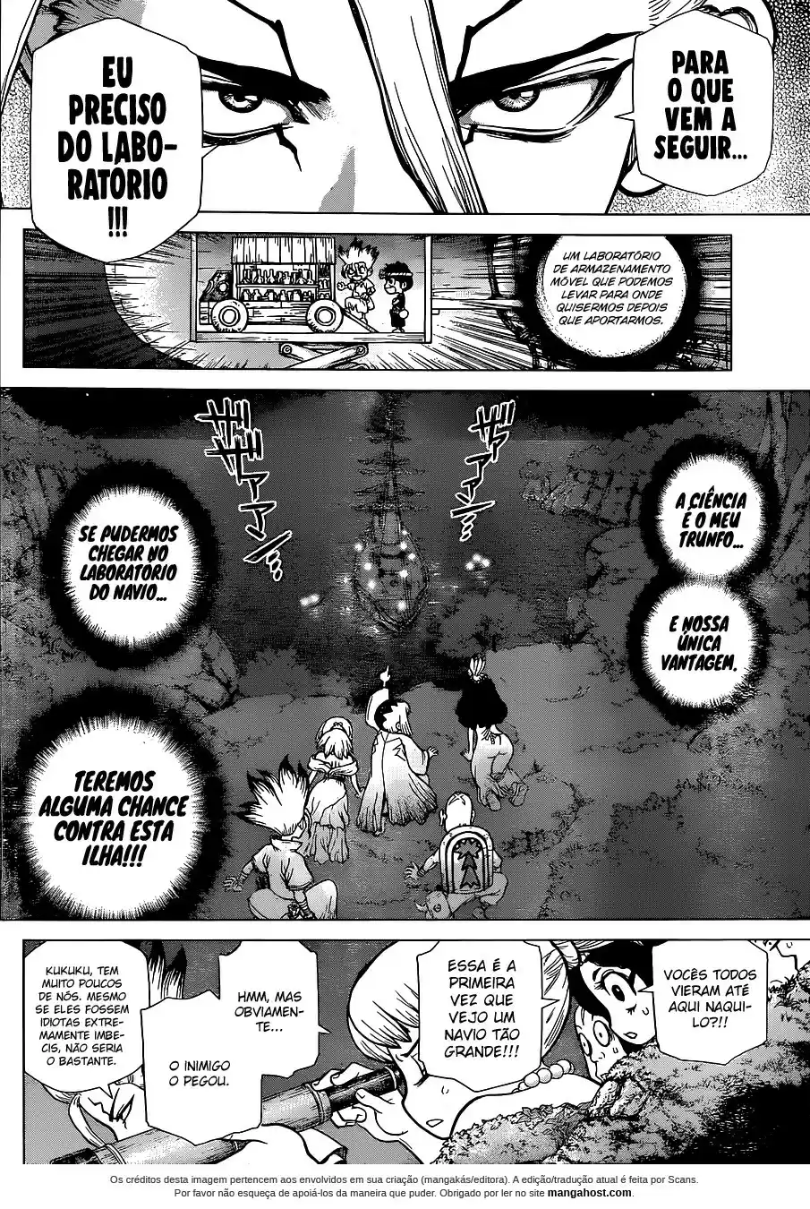 Read Dr Stone pt Manga Online