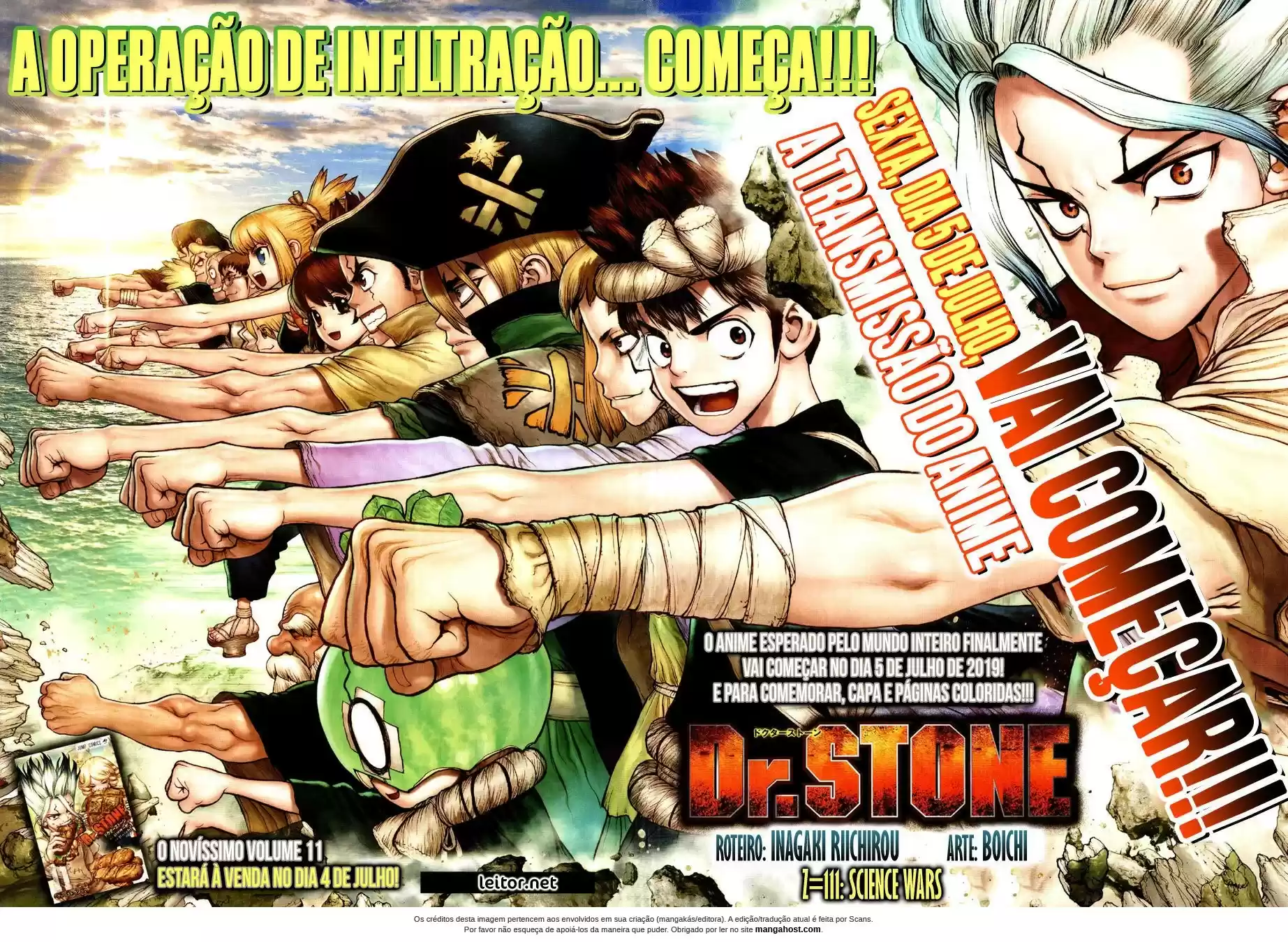 Read Dr Stone pt Manga Online