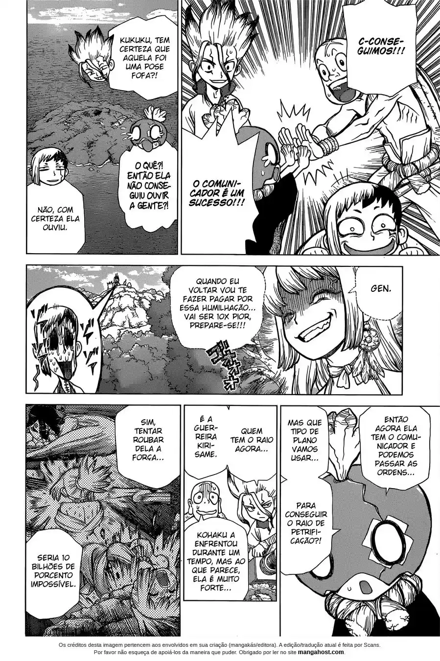 Read Dr Stone pt Manga Online