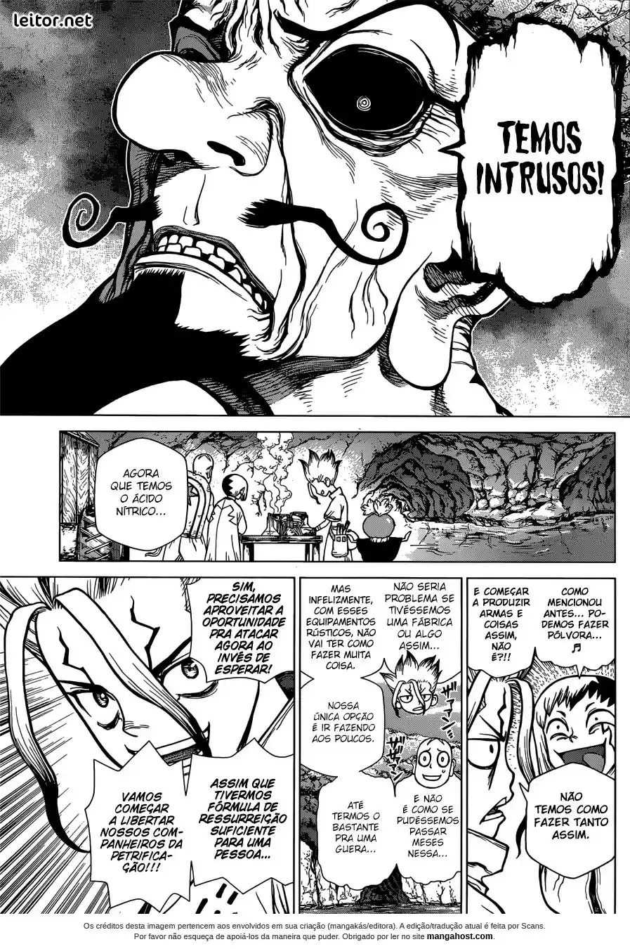 Read Dr Stone pt Manga Online