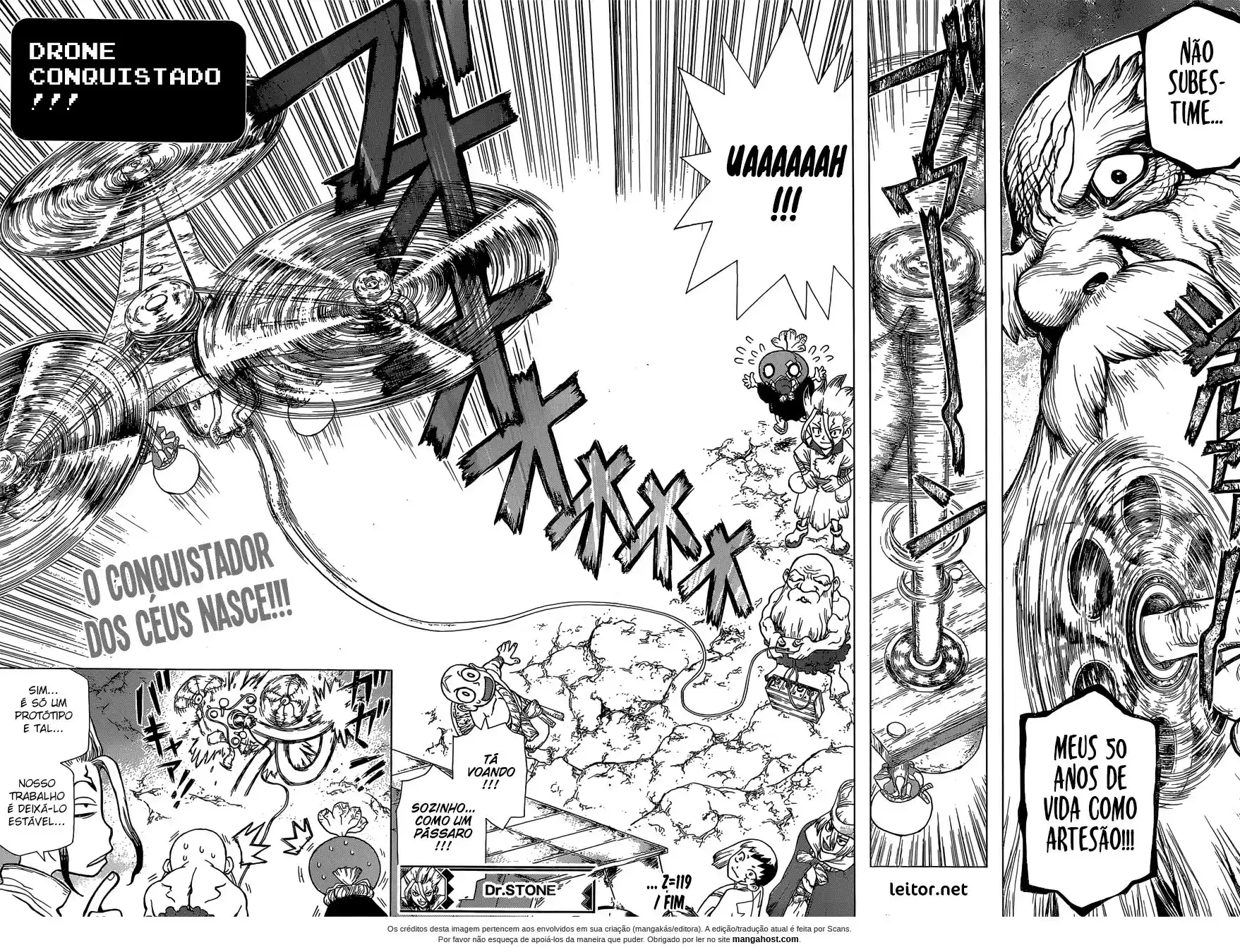 Read Dr Stone pt Manga Online